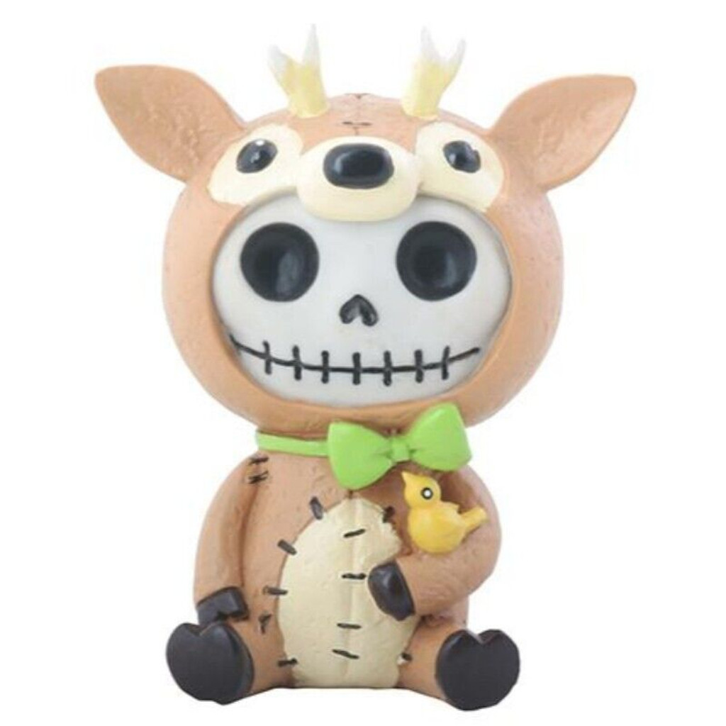 PT Furrybones John the Deer Skull Resin Mini Figure