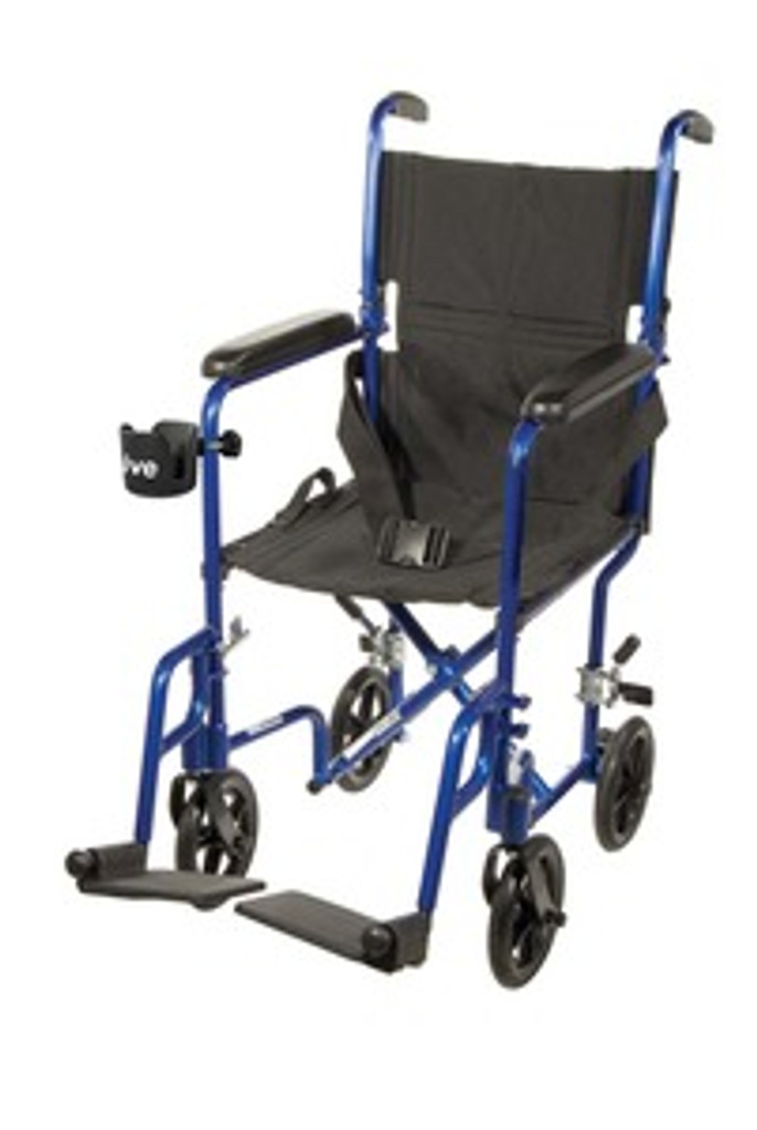 Drive 17'' Aluminum Transport Chair