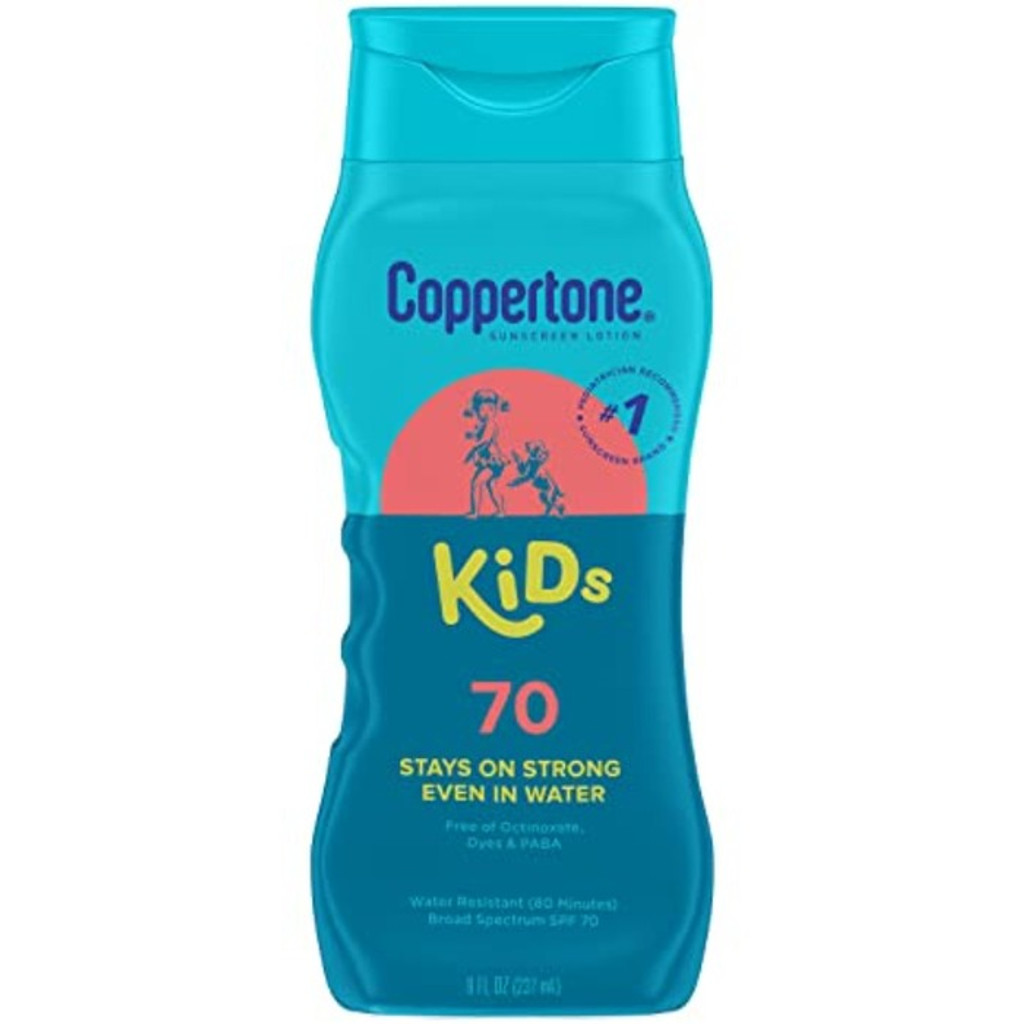 Coppertone Kids SPF 70 zonnebrandcrème 8 oz