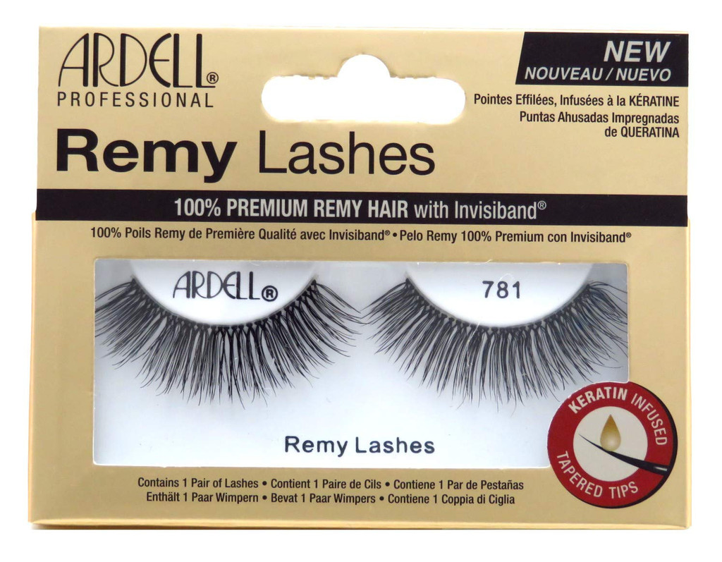 BL Ardell Remy #781 Black Lashes - Pack of 3 