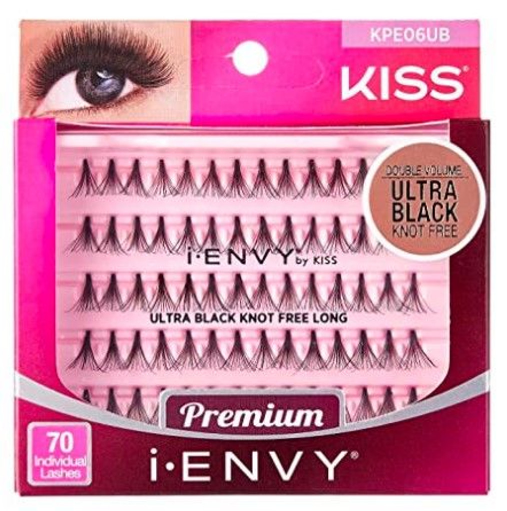 BL Kiss I Envy Knot Free Long 70 Lashes Ultra Black - Pack of 3