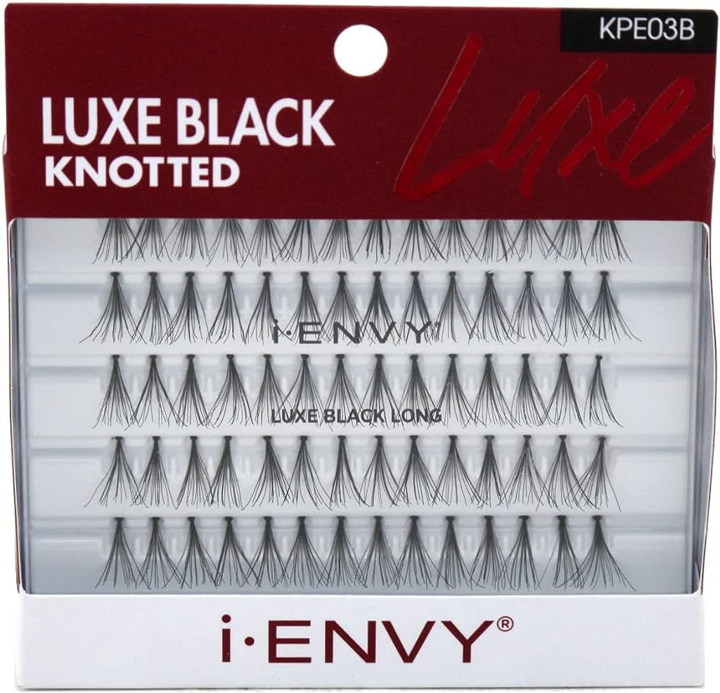 BL Kiss I Envy Luxe Noir Noués Longs 70 Cils - Paquet de 3