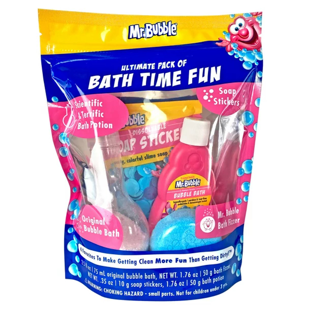 BL Mr Bubble Ultimate Pack of Bath Time Fun 4 suosikkia - 3 kpl pakkaus 