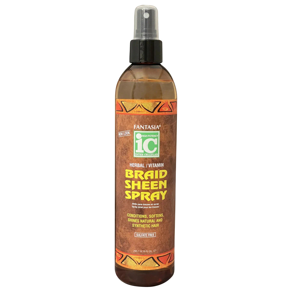 BL Fantasia Ic Braid Sheen Spray 10oz משאבת - חבילה של 3