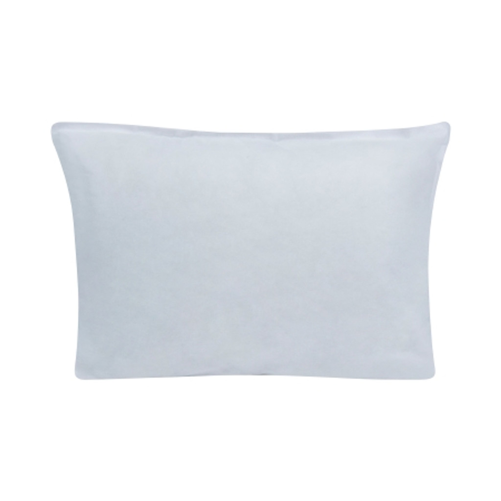 Almohada de cama mckesson 17 x 24 pulgadas blanca desechable
