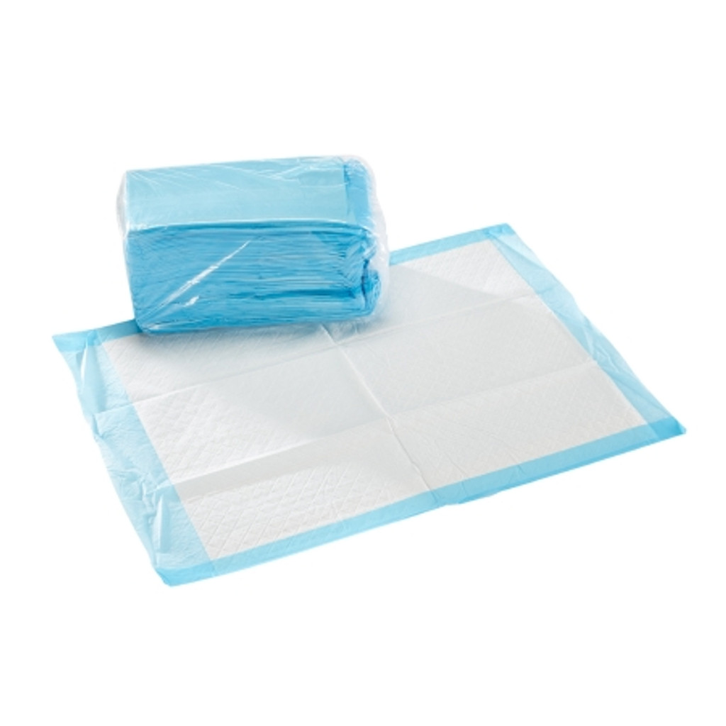 Almohadilla protectora para procedimientos mckesson 17 ancho x 24 l pulgadas azul no estéril
