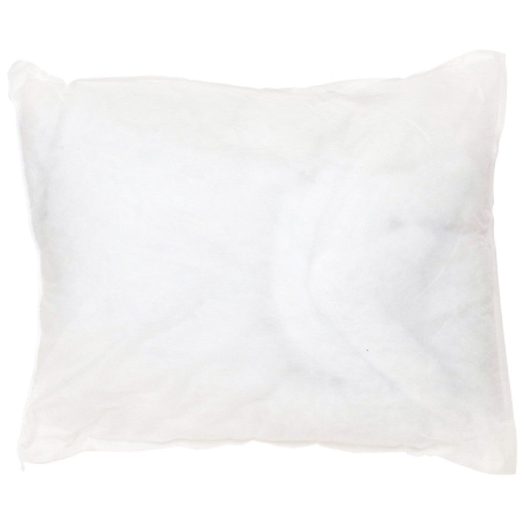 Almohada de cama mckesson 18 x 24 pulgadas blanca desechable
