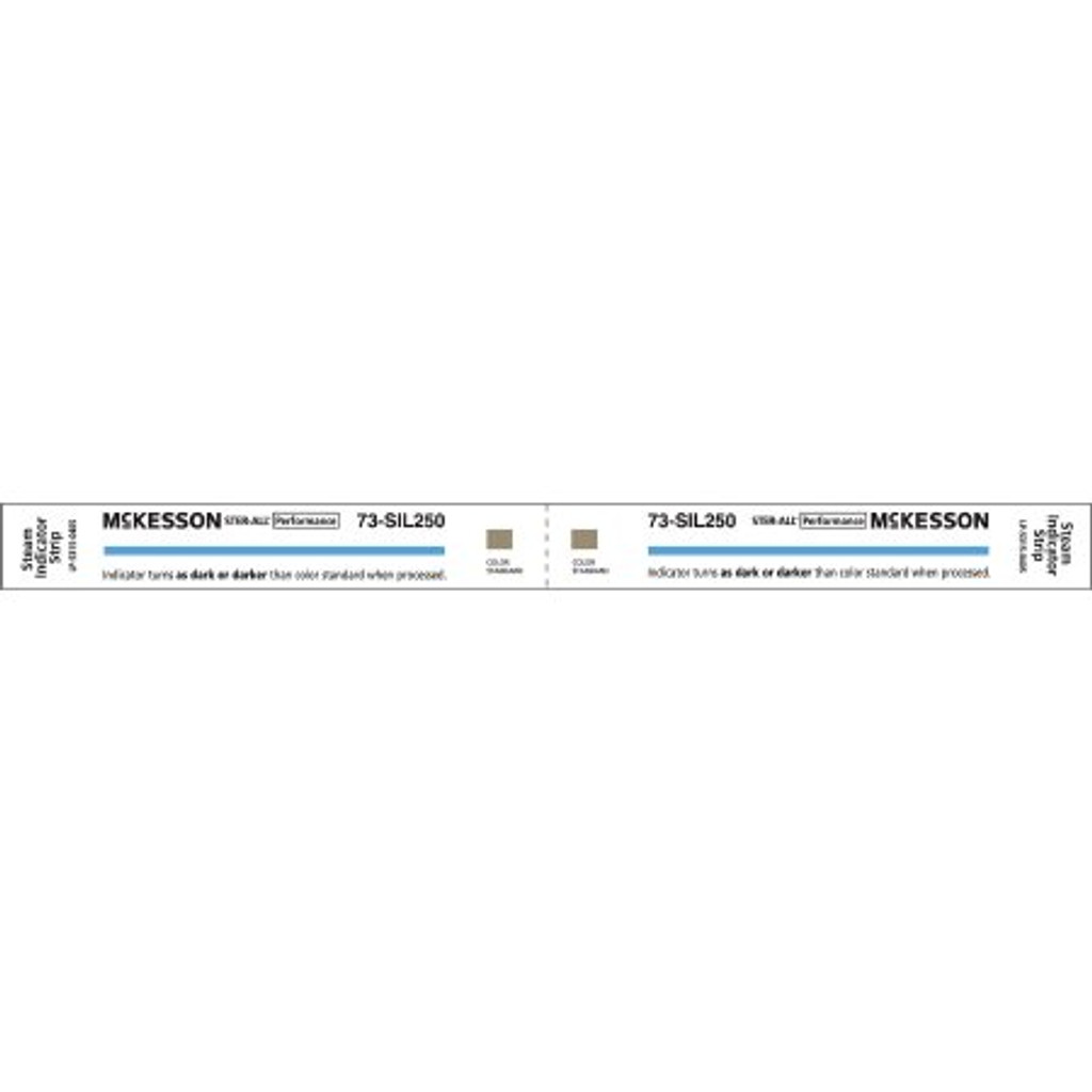 McKesson Sterilization Chemical Indicator Strip Steam 8 Inch
