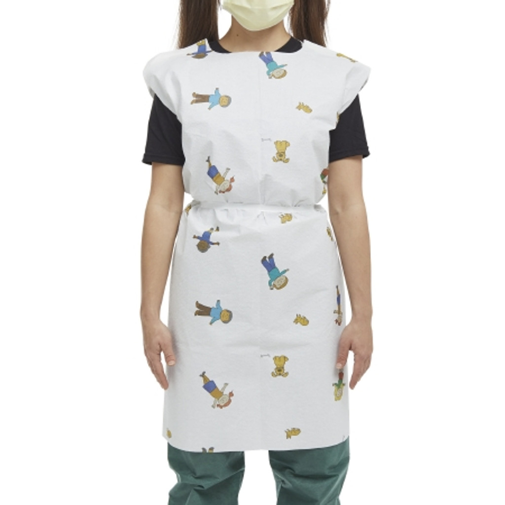 Patient Exam Gown McKesson Medium Kid Design (McKesson KIDS® Print) Disposable
