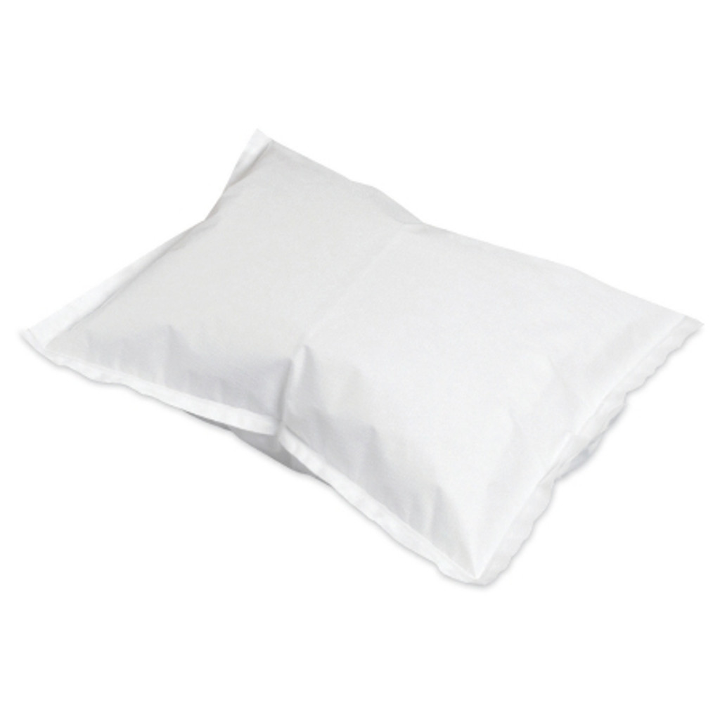 Funda de almohada mckesson estándar blanca desechable
