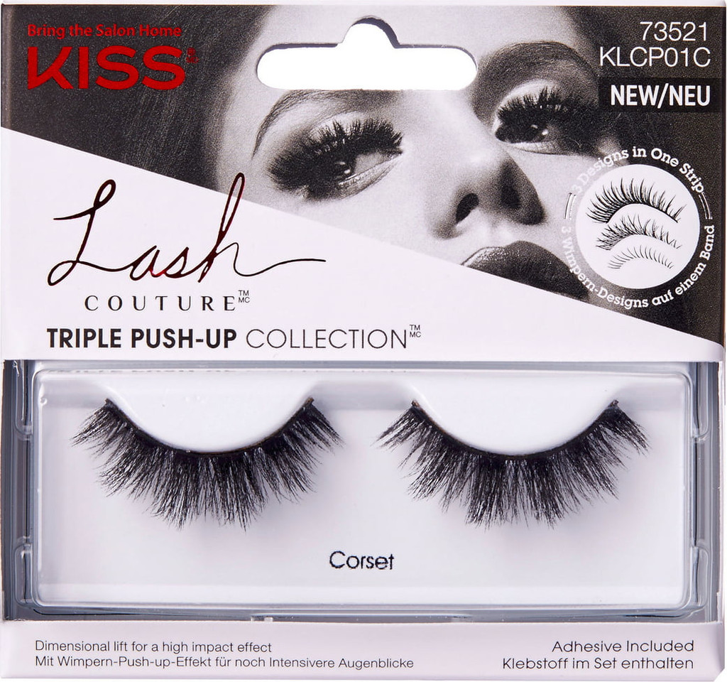 BL Kiss Lash Couture Triple Push-Up -korsetti - 3 kpl pakkaus