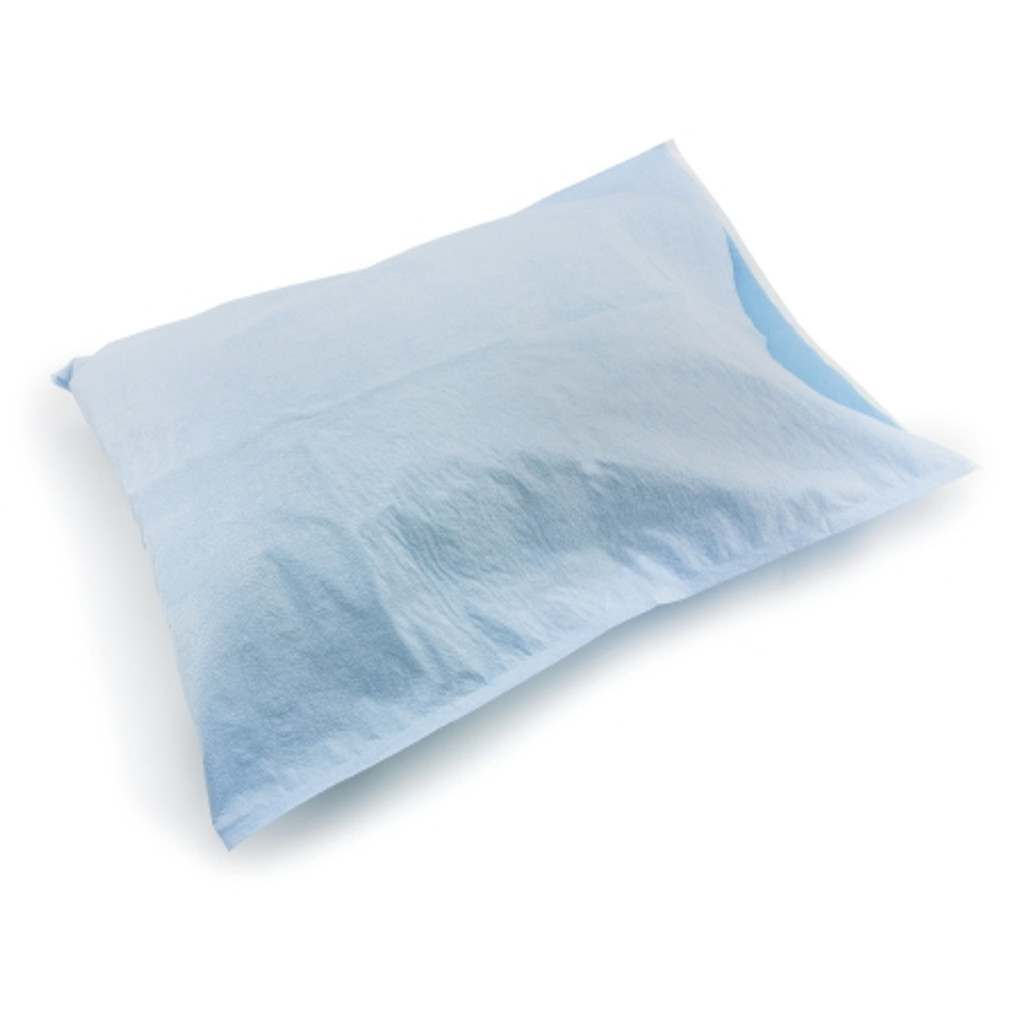 Funda de almohada mckesson estándar azul desechable

