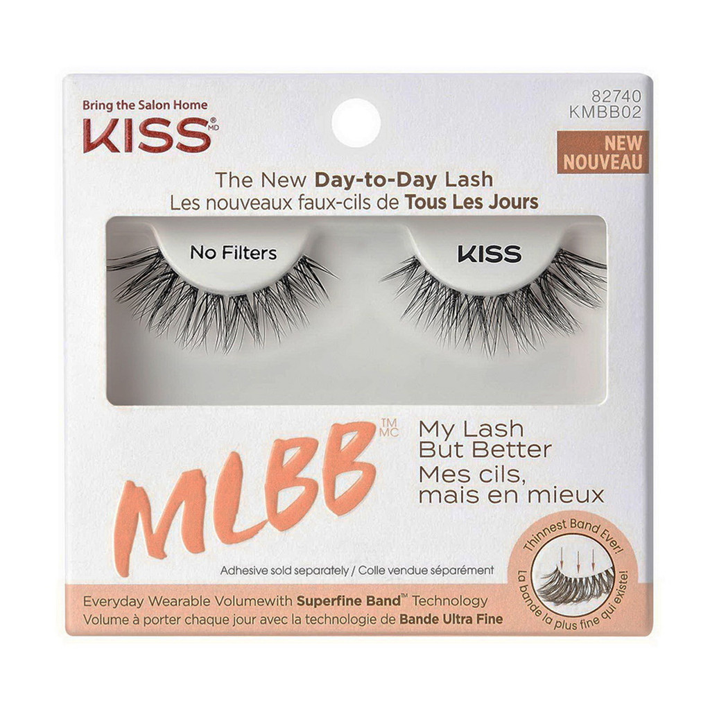 BL Kiss My Lash, mas melhor sem filtros - pacote de 3