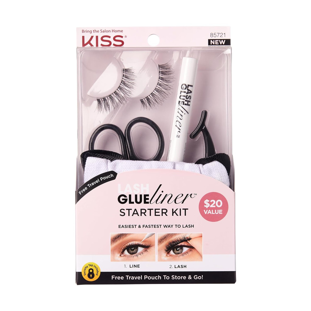 Kit de démarrage de revêtement de colle pour cils BL Kiss - Paquet de 3