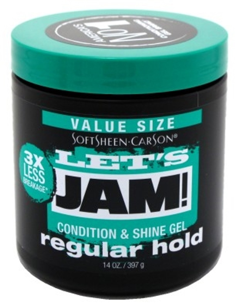 BL Lets Jam Condition & Shine Gel Pot de 14 oz à tenue régulière - Paquet de 3