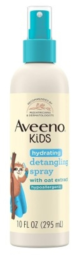 BL Aveeno Kids Detangling Spray Hydrating 10oz Pump - Pack of 3
