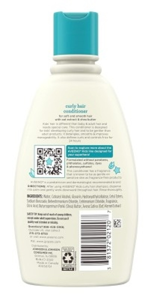 BL Aveeno Kids Conditioner Curly Hair 12oz - Pack of 3
