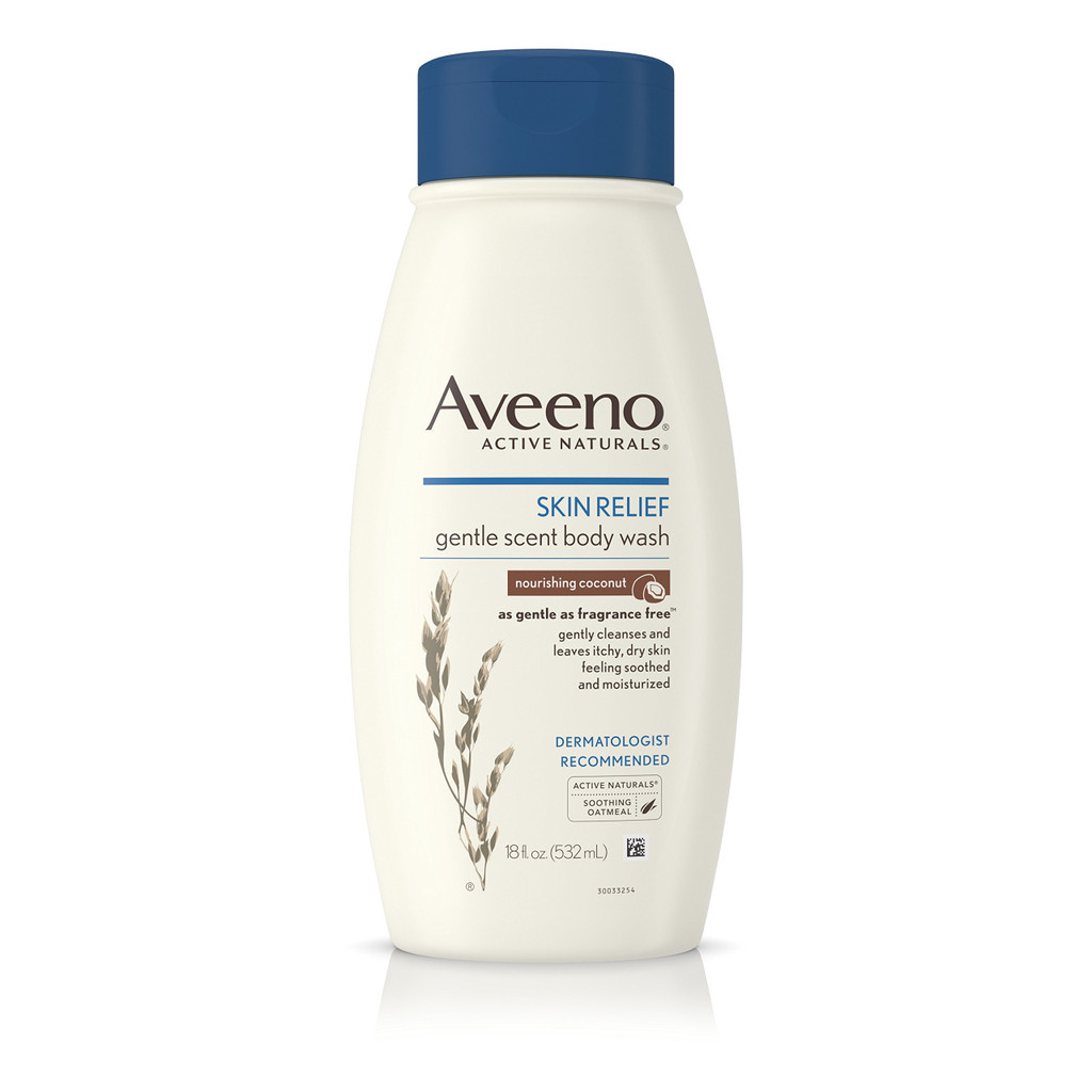 BL Aveeno Body Wash Skin Relief Nourrissant Noix de Coco 18oz - Paquet de 3
