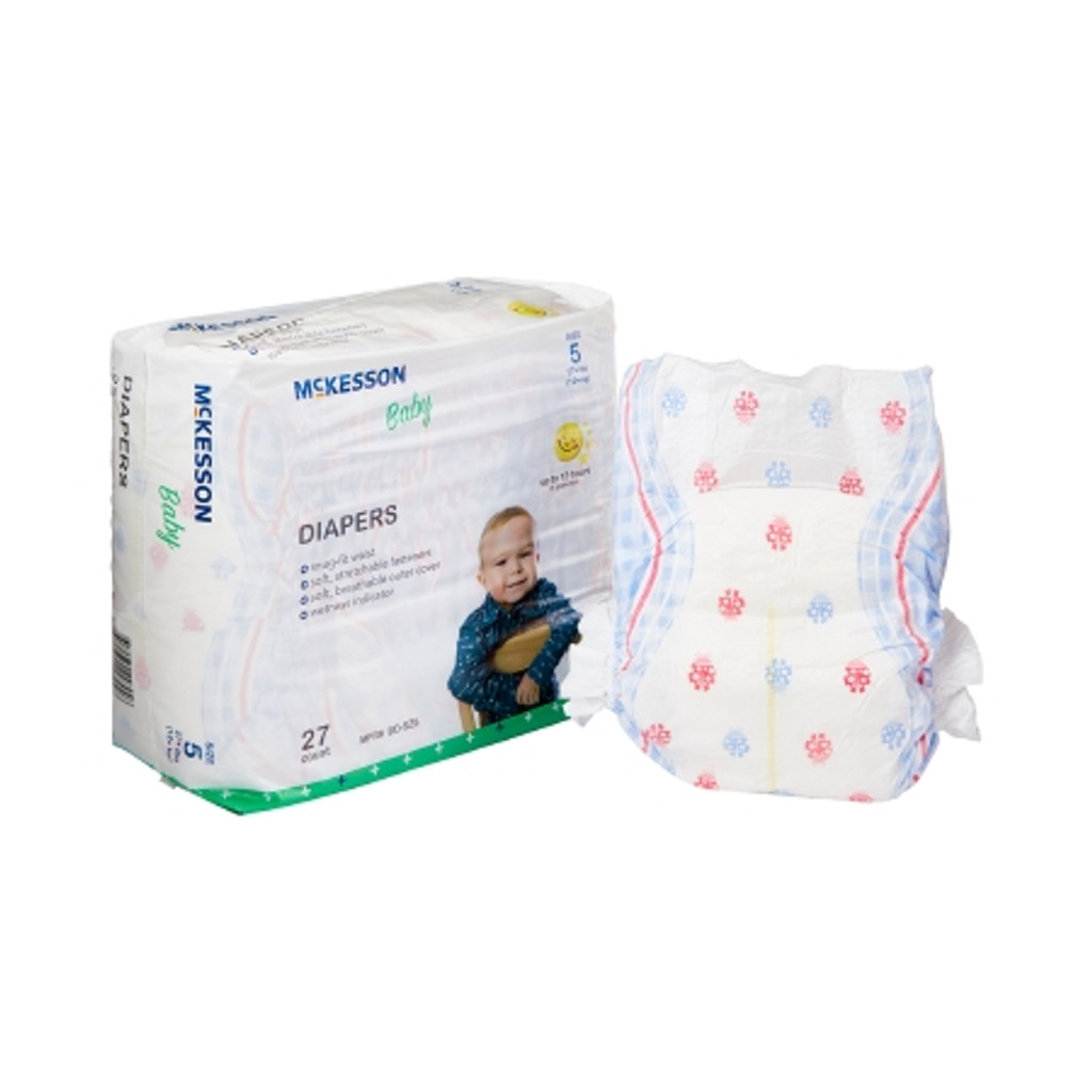 Couche bébé unisexe mckesson taille 5 jetable forte absorption
