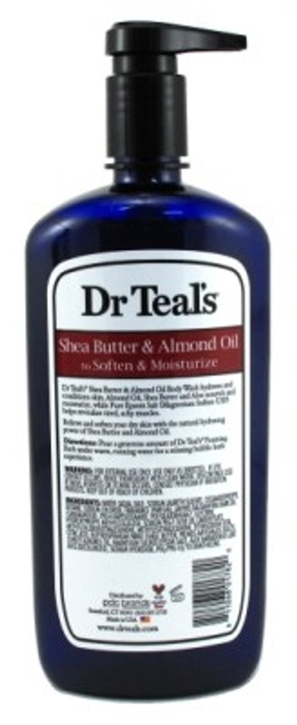 BL Dr Teals Body Wash Shea Butter And Almond Oil 24oz - Pack of 3