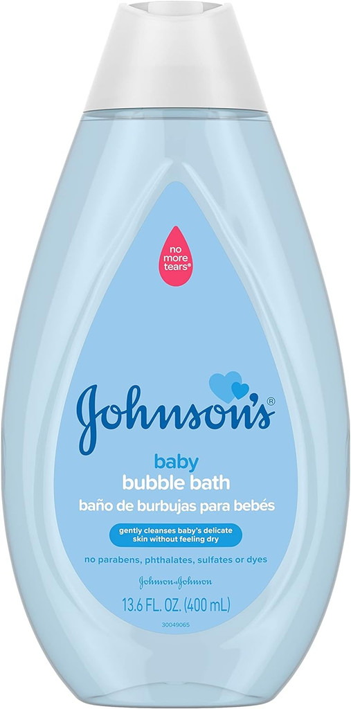 BL Johnsons Baño de burbujas para bebé, 13,6 oz, paquete de 3