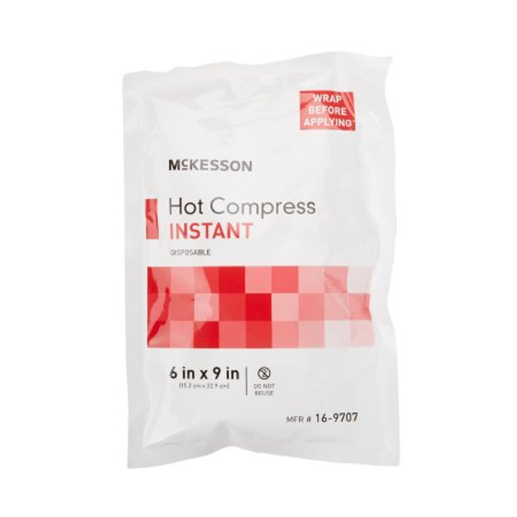 Instant Hot Pack McKesson General Purpose Large Plastic Disposable
