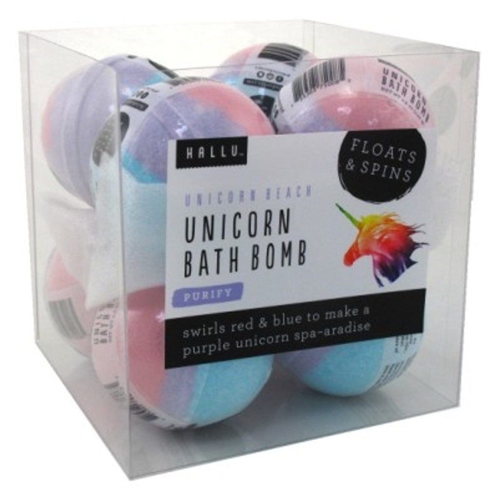 BL Hallu Bath Bomb Unicorn Purify 4.9oz (8 Pieces) 