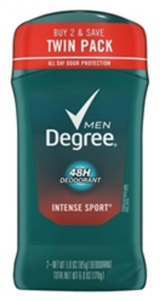 BL Degree Deodorant 3oz Mens 48Hr Intense Sport Doppelpack – 3er-Pack