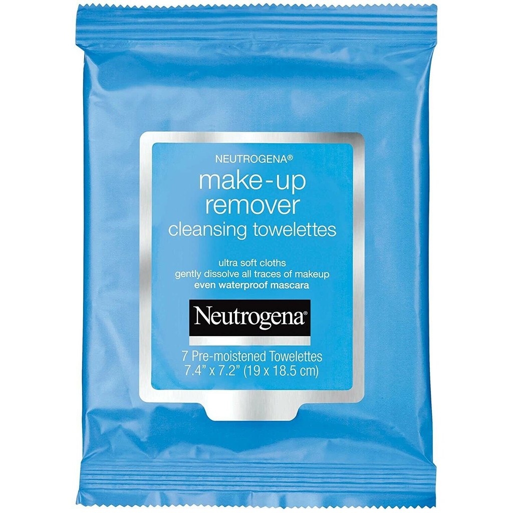 BL Neutrogena Make-Up Remover Cleansing Towelettes 7 Count (12 Pieces)