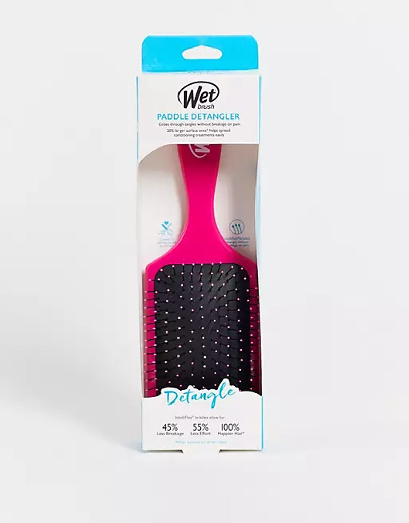 BL Wet Brush Detangler Pink Paddle 9.5 Inch - Pack of 3