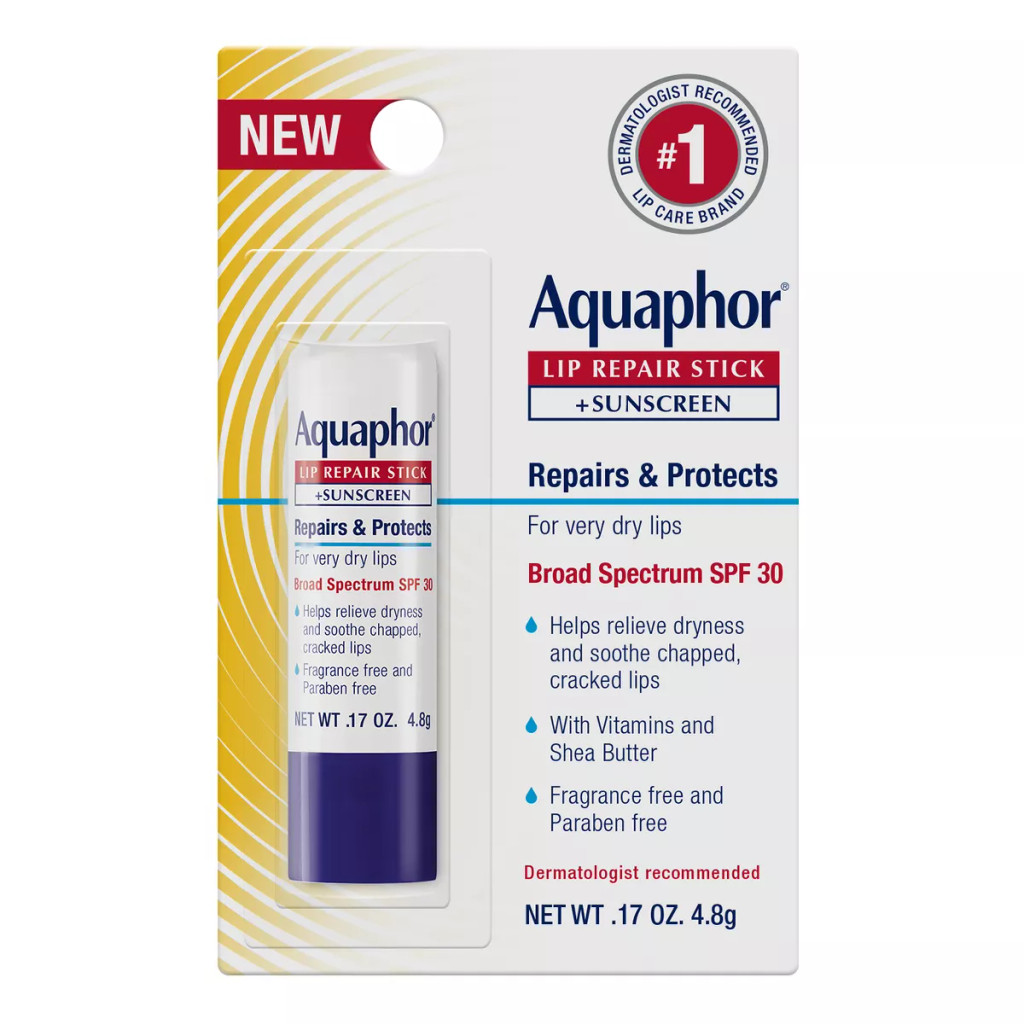 Bl aquaphor læbe reparationsstift spf 30 0,17 oz (6 stk.) 