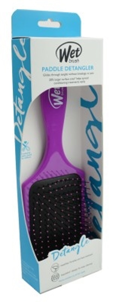 BL Wet Brush Detangler Purple Paddle 9.5 Inch - Pack of 3
