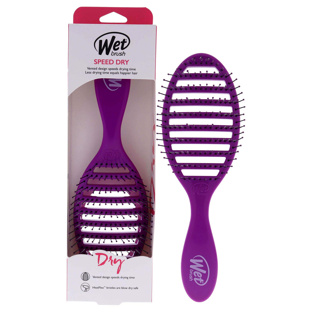 BL Wet Brush Speed ​​Dry Purple - חבילה של 3