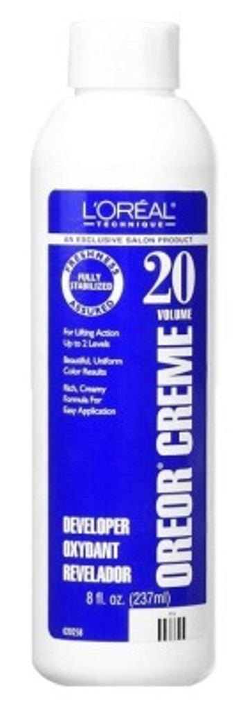 BL Loreal Oreor Creme 20 Volume Developer 8oz - Pack of 3