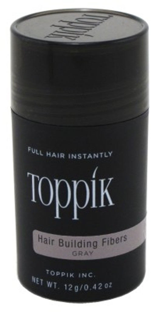 BL Toppik Hair Building Fiber 0.42oz Gray - Pack of 3