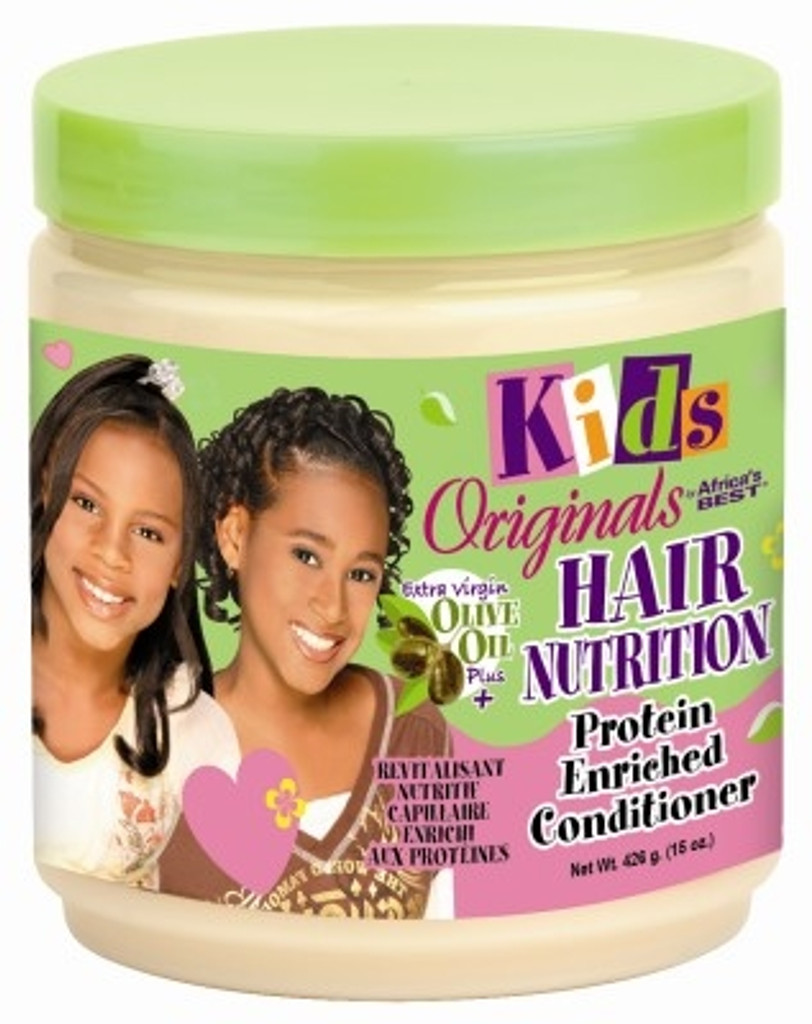 BL Africas Best Kids Original Conditioner Hair Nutrition 15oz Jar - 3 kpl pakkaus