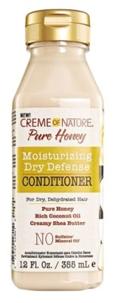 BL Creme Of Nature Pure Honey Conditioner 12oz (Dry Defense) - Pack of 3