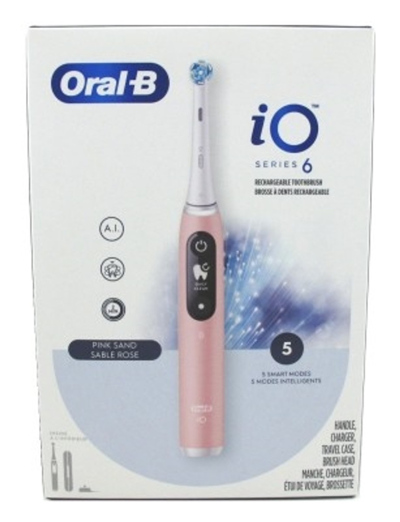 BL Oral-B Toothbrush Io Series 6 Rechargeable Pink Sand