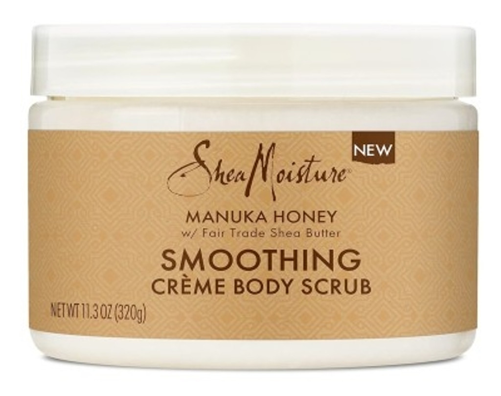 BL Shea Moisture Manuka Honey Smooth Creme Body Scrub 11,3 oz - Pakke med 3