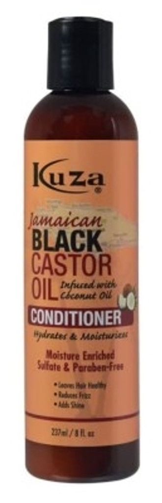 מרכך שמן קיק שחור bl kuza jamaican 8oz - חבילה של 3