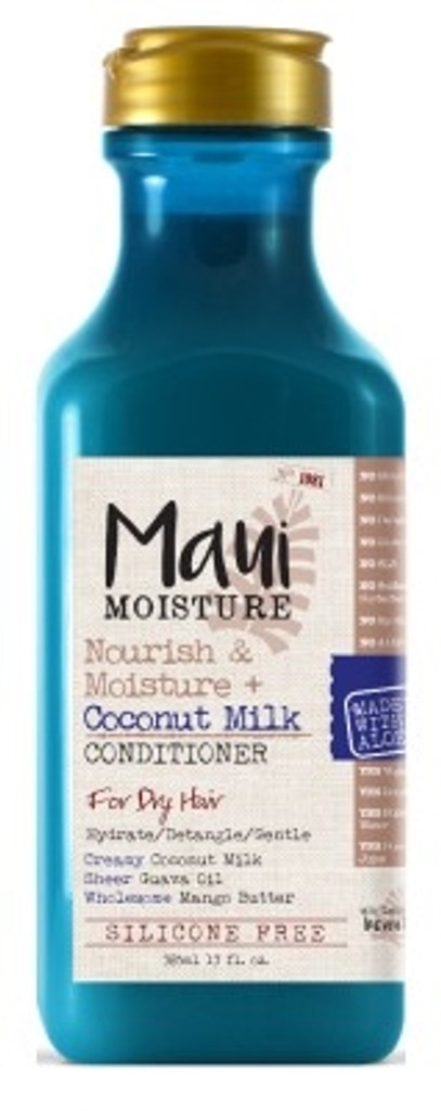 BL Maui Moisture Conditioner חלב קוקוס 13 oz (נוריש) - חבילה של 3