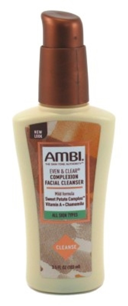 BL Ambi Even & Clear Facial Cleanser All Skin Types 3.5oz - Pack of 3