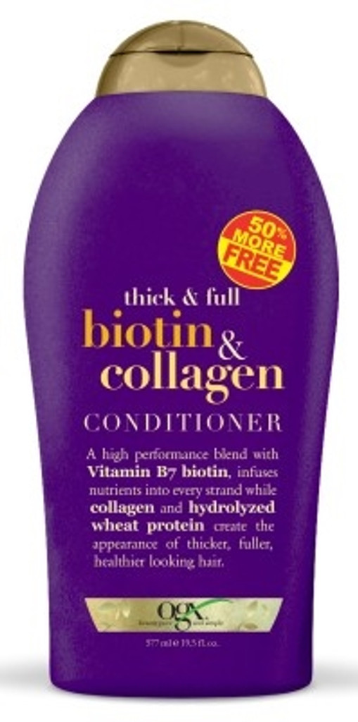 BL Ogx Conditioner Biotin & Collagen 19.5oz Bonus - Pack of 3