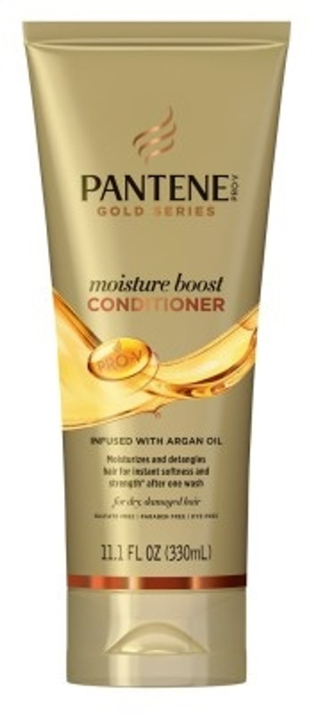 BL Pantene Gold Series Après-shampooing Moisture Boost Tube de 11,1 oz - Paquet de 3