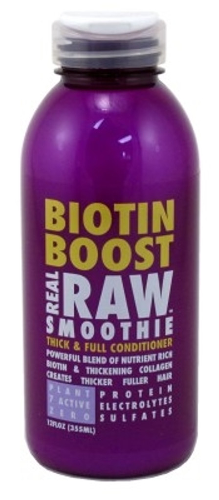 BL Real Raw Conditioner Biotine Boost Épais et Plein 12oz - Paquet de 3