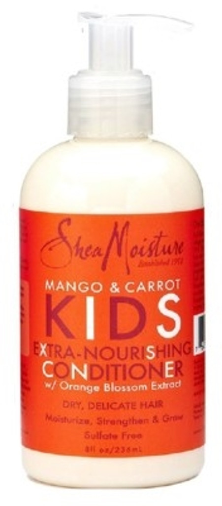 BL Shea Moisture Kids Conditioner 8oz Mango & Carrot Extra-Nourishing - Pack of 3