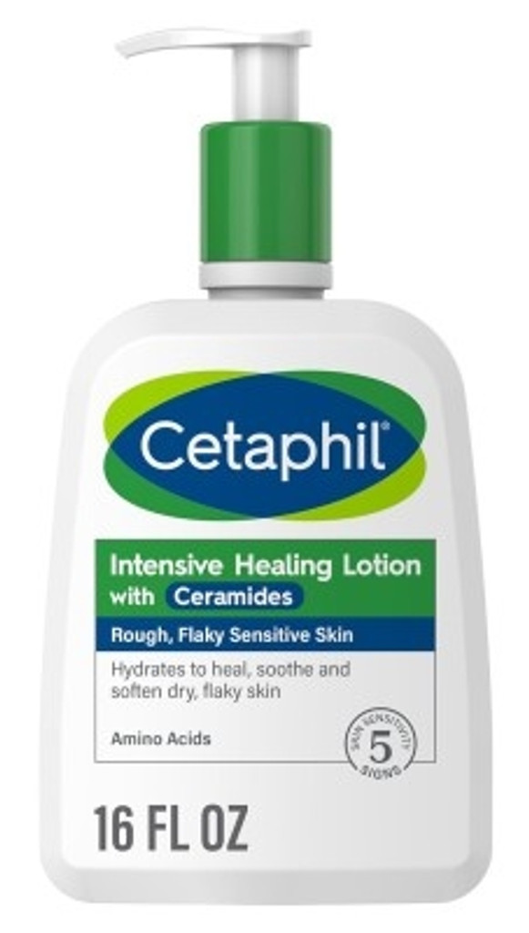 BL Cetaphil Intensive Healing Lotion 16oz עור מתקלף מחוספס - חבילה של 3