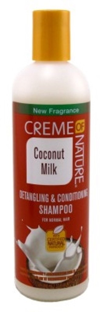 BL Creme Of Nature Coconut Milk Detangling Shampoo 12oz - Pack of 3