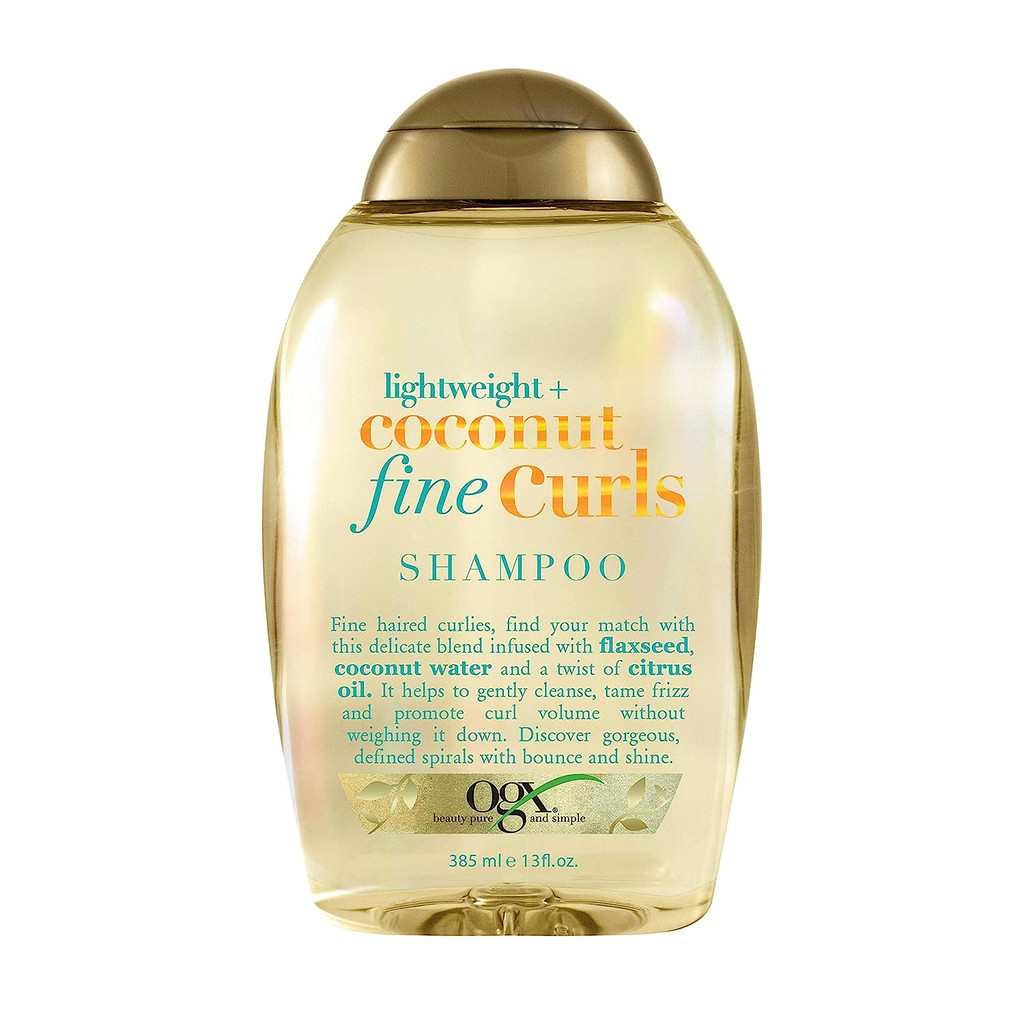 BL Ogx Shampoo Coconut Fine Curls 13 unssia - 3 kpl pakkaus