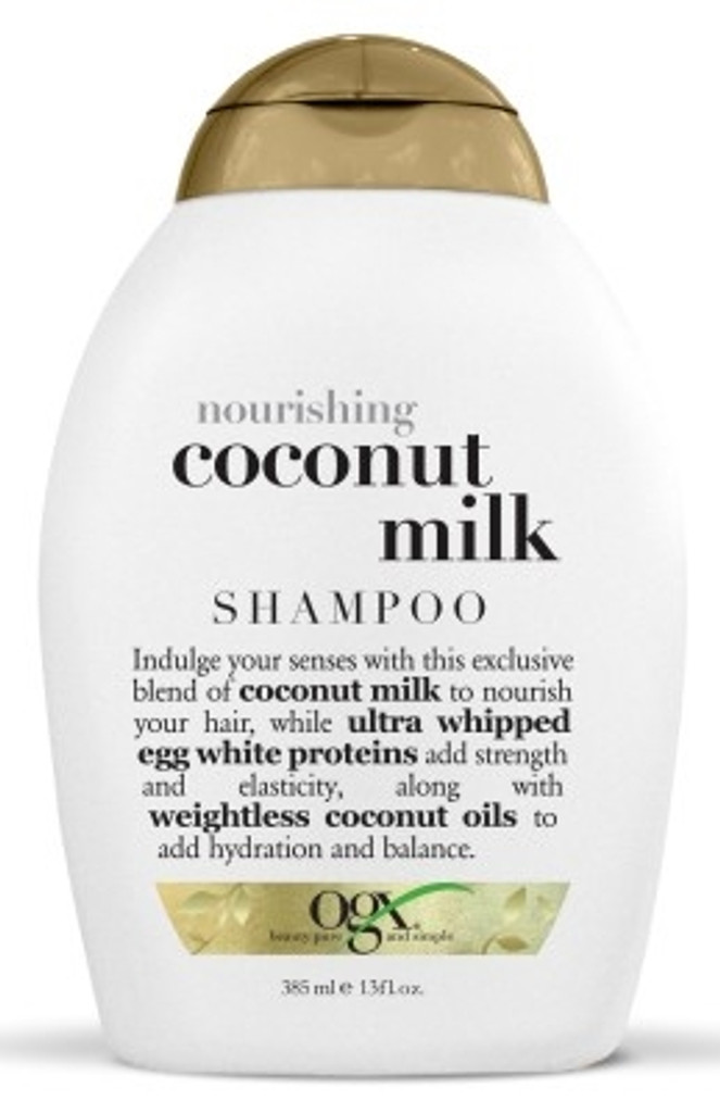 BL Ogx Shampooing Nourrissant au Lait de Coco 13oz - Paquet de 3